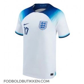 England Bukayo Saka #17 Hjemmebanetrøje VM 2022 Kortærmet